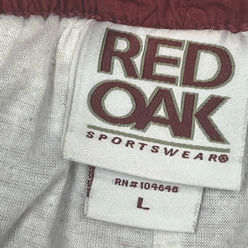 OU Maroon Sweatpants with White Accents